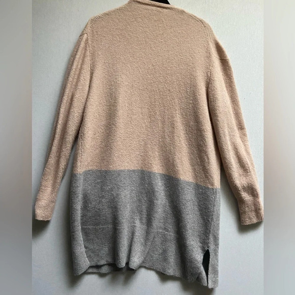 Madewell  Kent Colorblock Cardigan Oversized Sweater In Coziest Yarn Sz XS - Picture 4 of 11